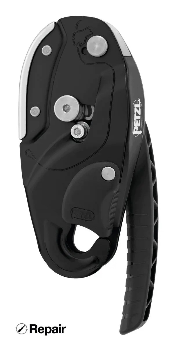Przyrząd zjazdowy Petzl Rig Repairable Black