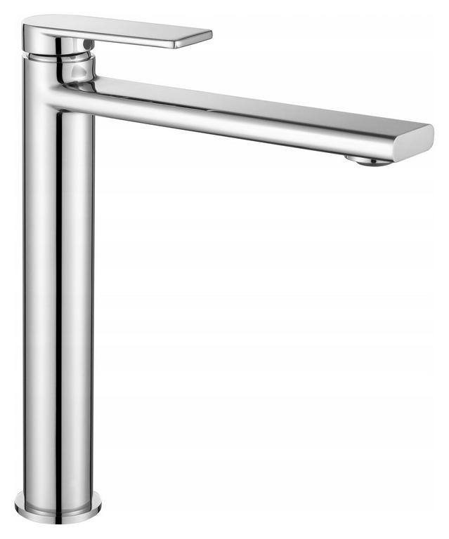 Rossa Chromová Vysoká Umyvadlová Batéria Na Dosku