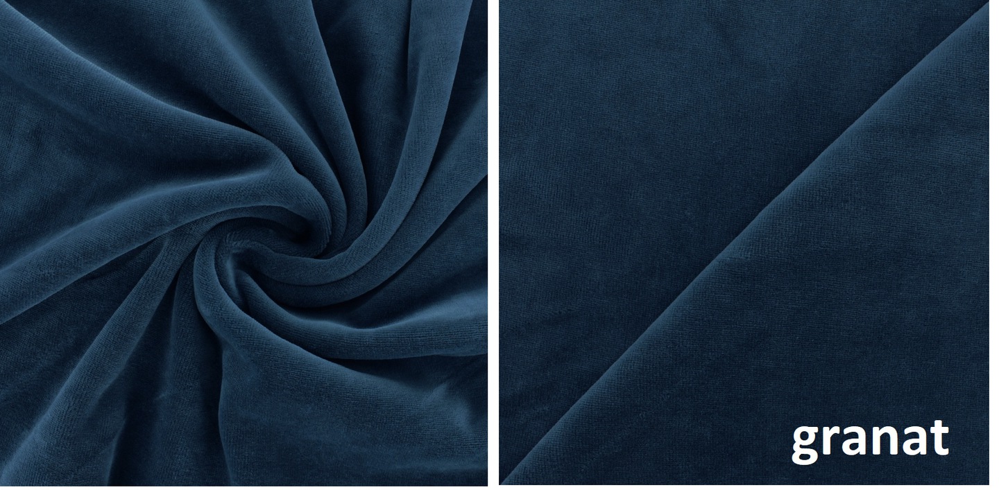 GRUBA TKANINA VELVET WELWET WELUR NA ZASŁONY PLUSZ Waga produktu z opakowaniem jednostkowym 0.5 kg