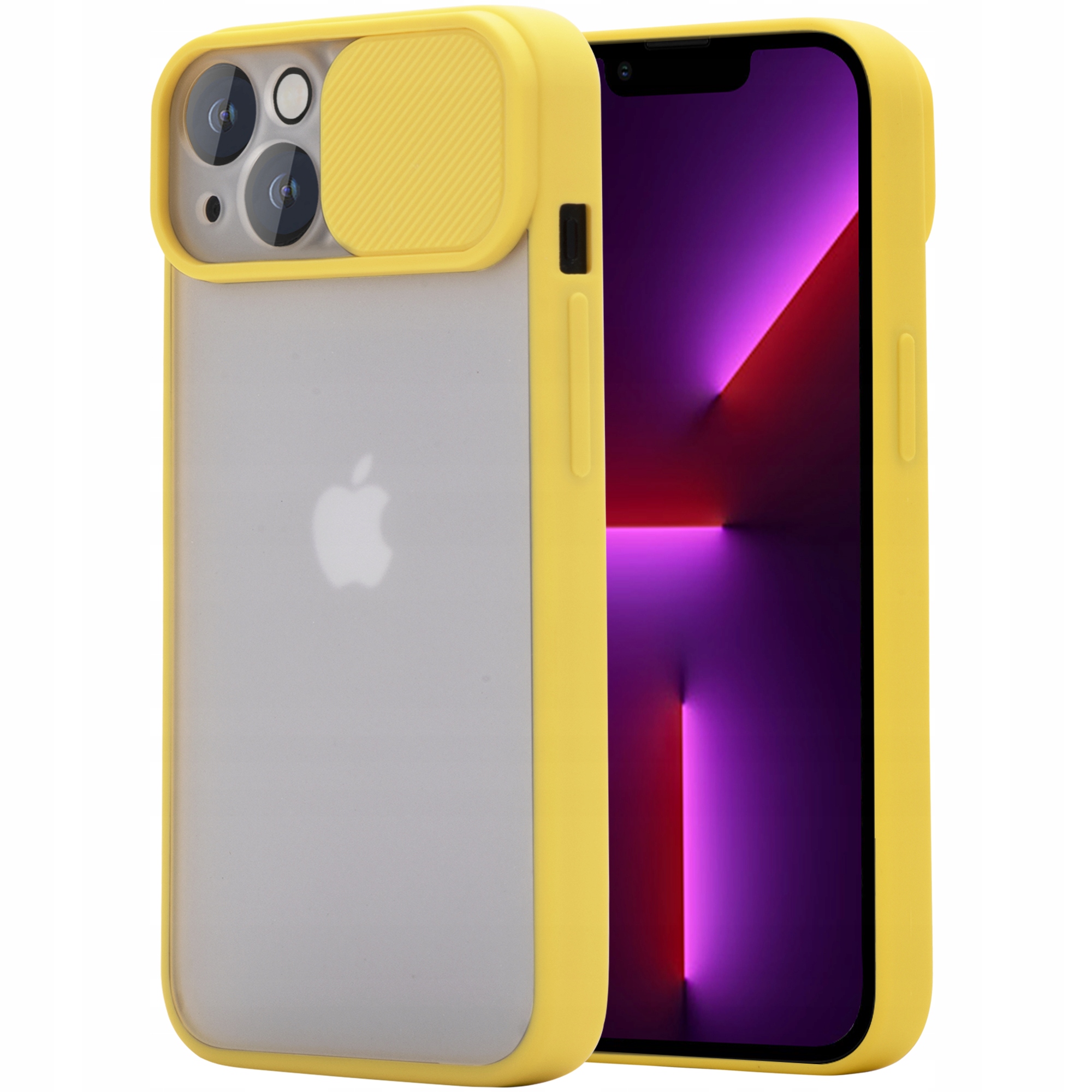 

Etui podwójna ochrona do iPhone 13 Żółty