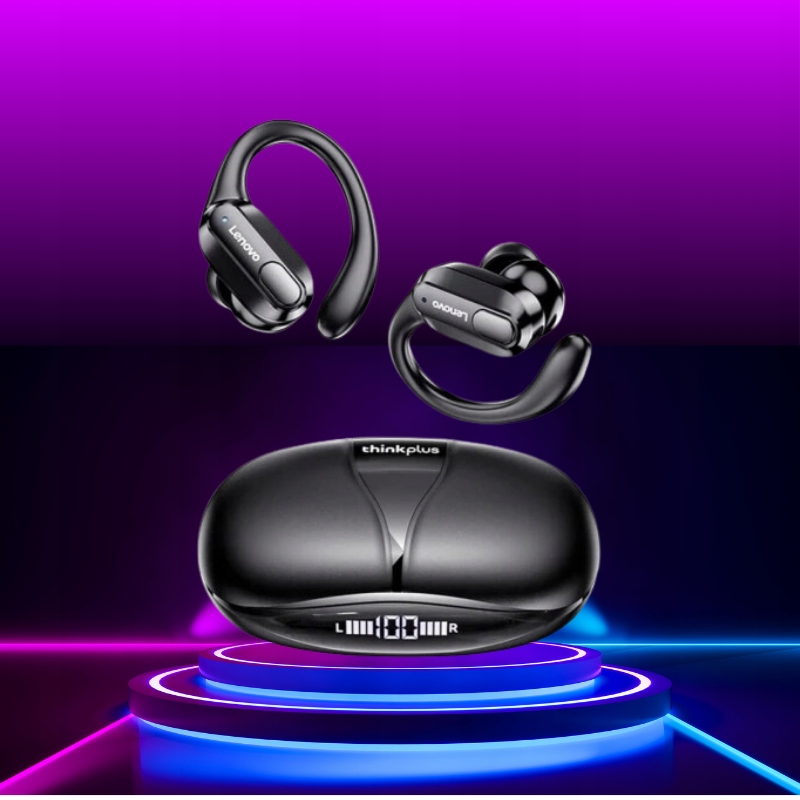 SŁUCHAWKI BEZPRZEWODOWE LENOVO XT80 WODOODPORNE IPX7 GAMINGOWE SPORTOWE BT Mikrofon tak