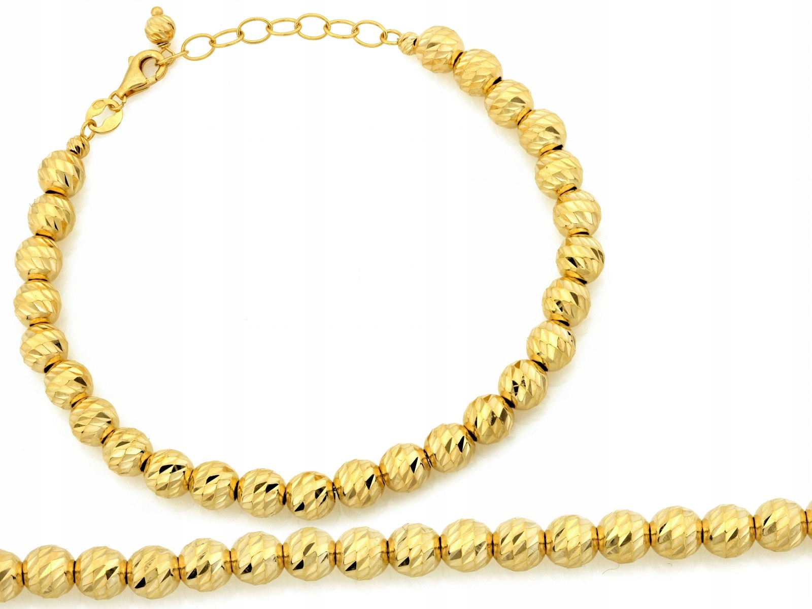 Náramek zlato 585 moderní módní vzor