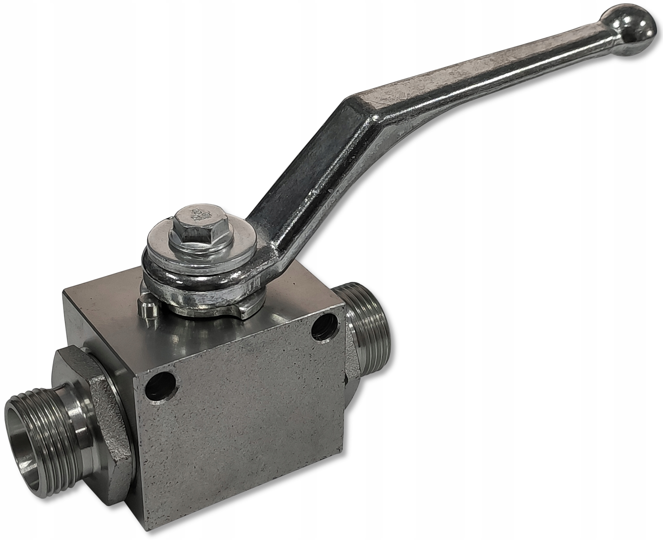 ZAWÓR HYDRAULICZNY RĘCZNY KULOWY 2 DROGOWY M18 12L