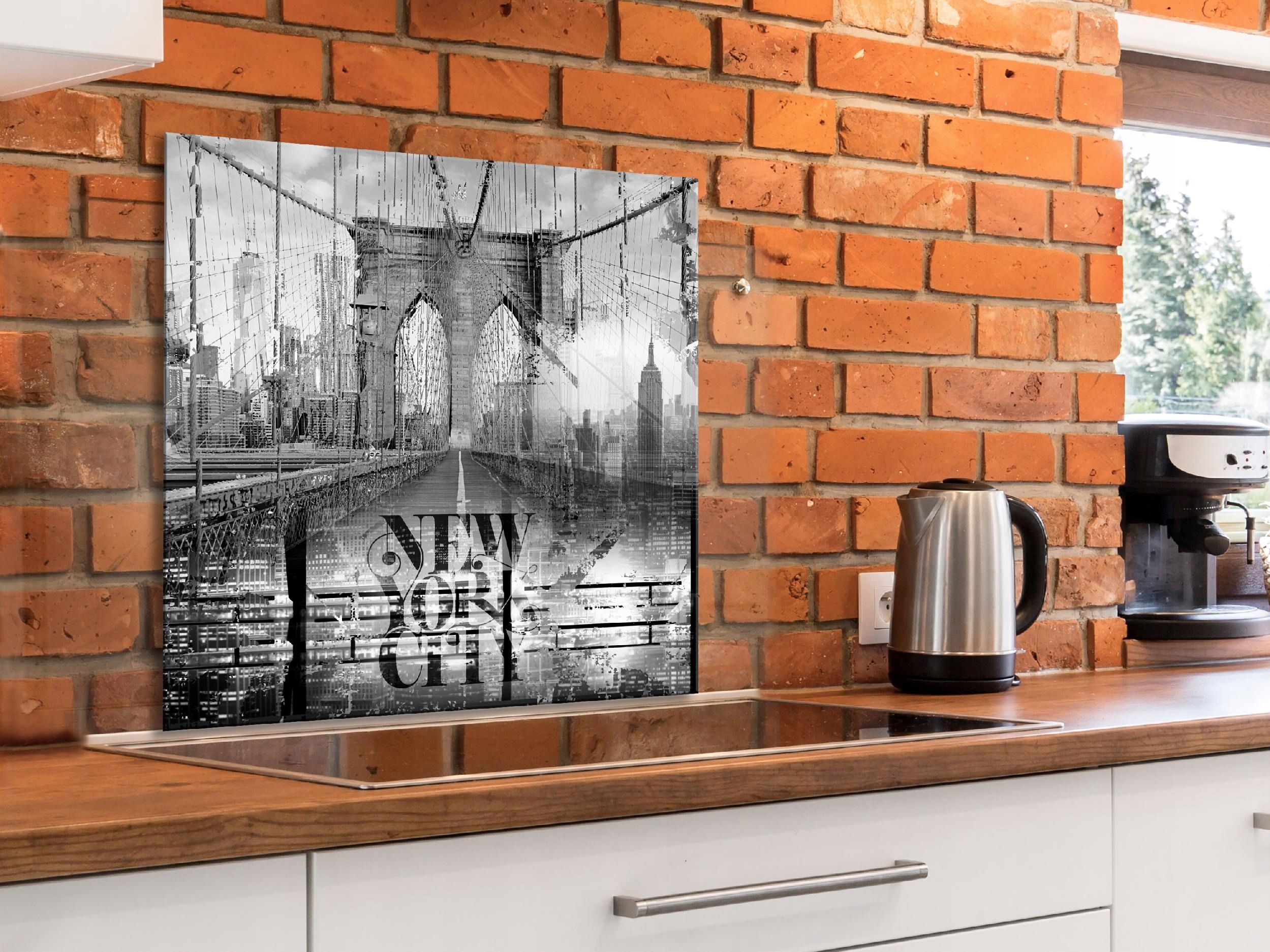 Skleněný Kuchyňský Panel 80x80 d-A-0110-aq-a