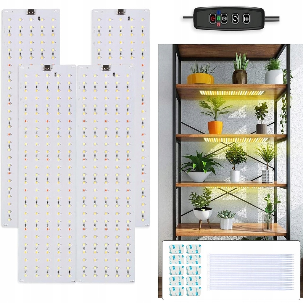 Full Spectrum Sluneční Světlo Lampa Pro Růst Pěstování Rostlin 30CM 4KS