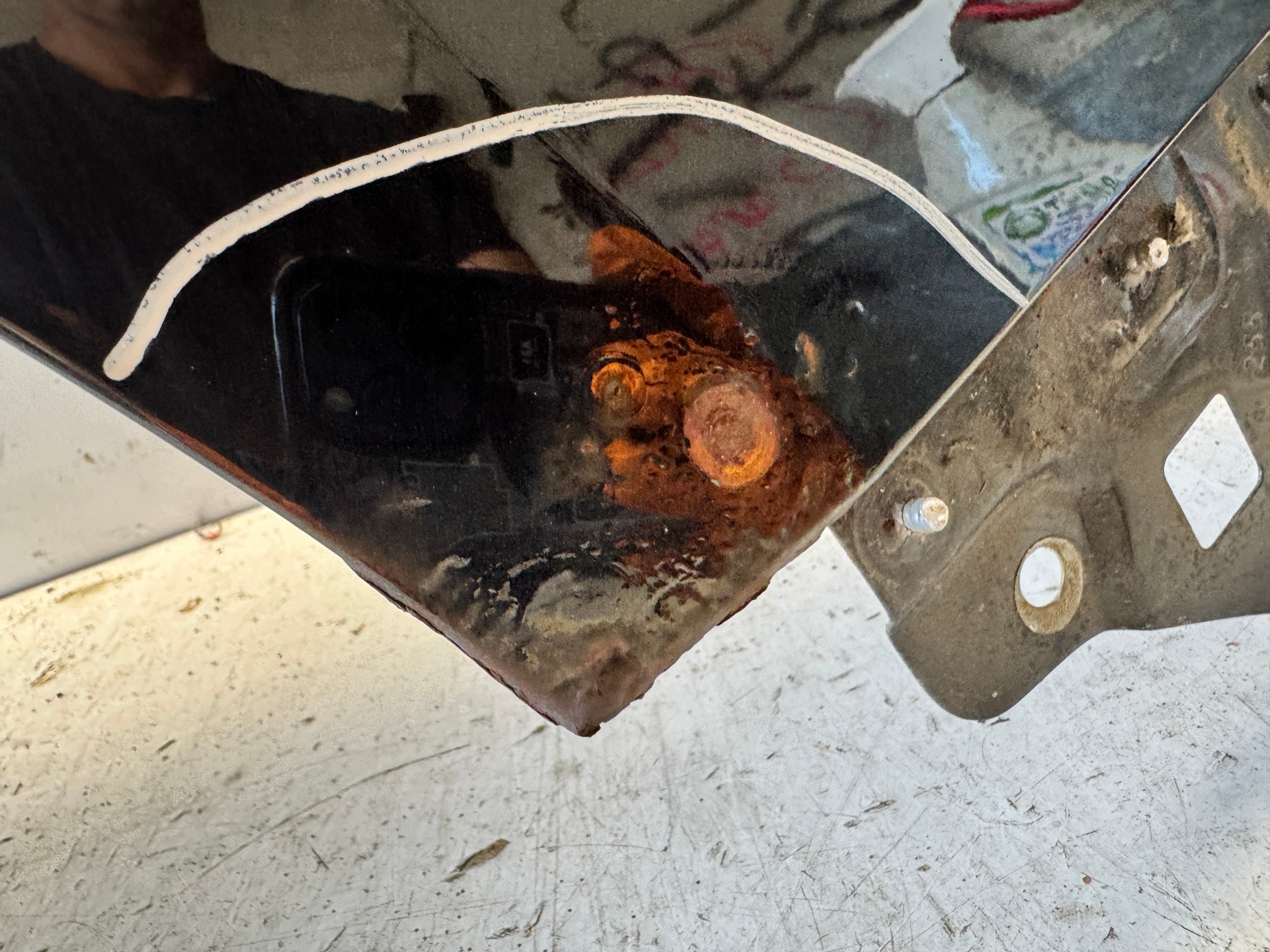 OPEL ASTRA J fender right front front Z22C KOROZJA