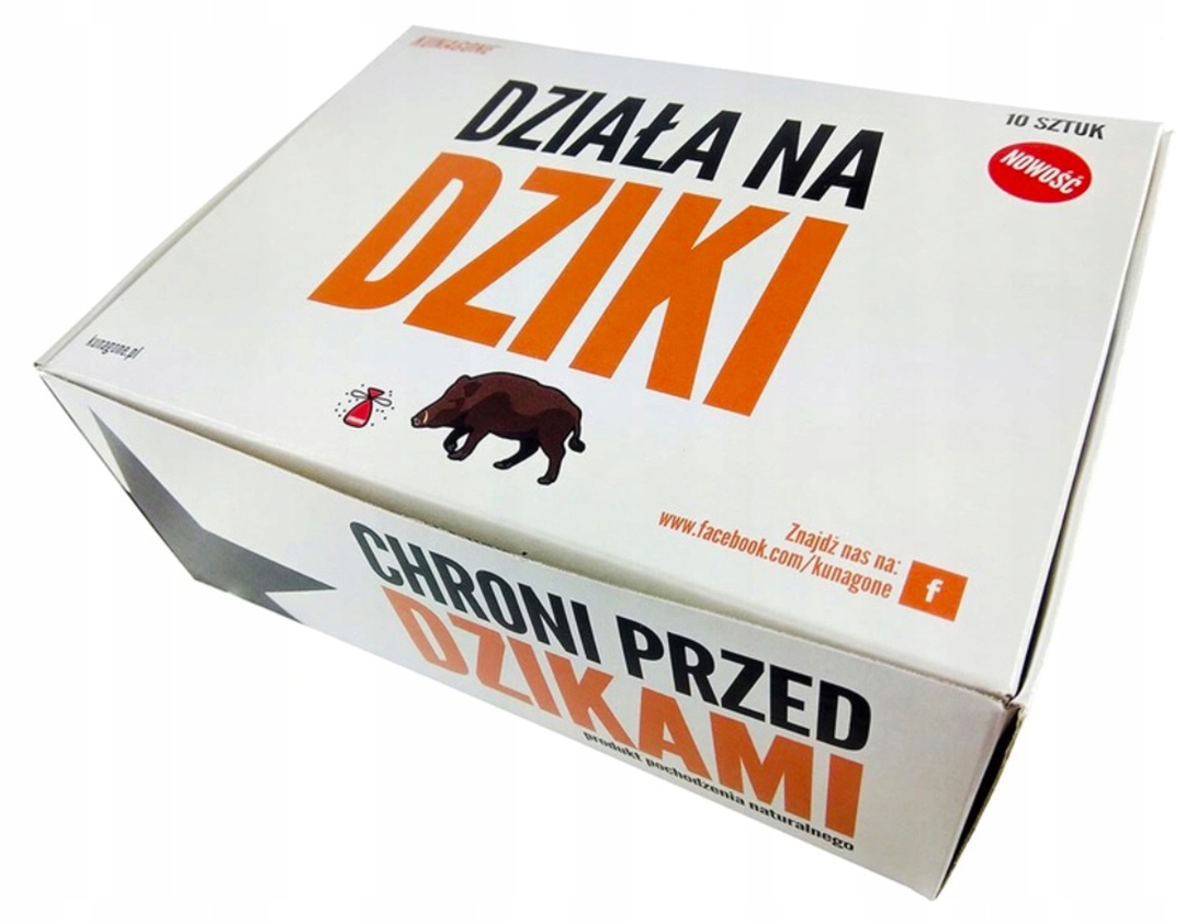 ODSTRASZACZ DZIKÓW, 10-PAK Q3N89 KUNAGONE NATURALN