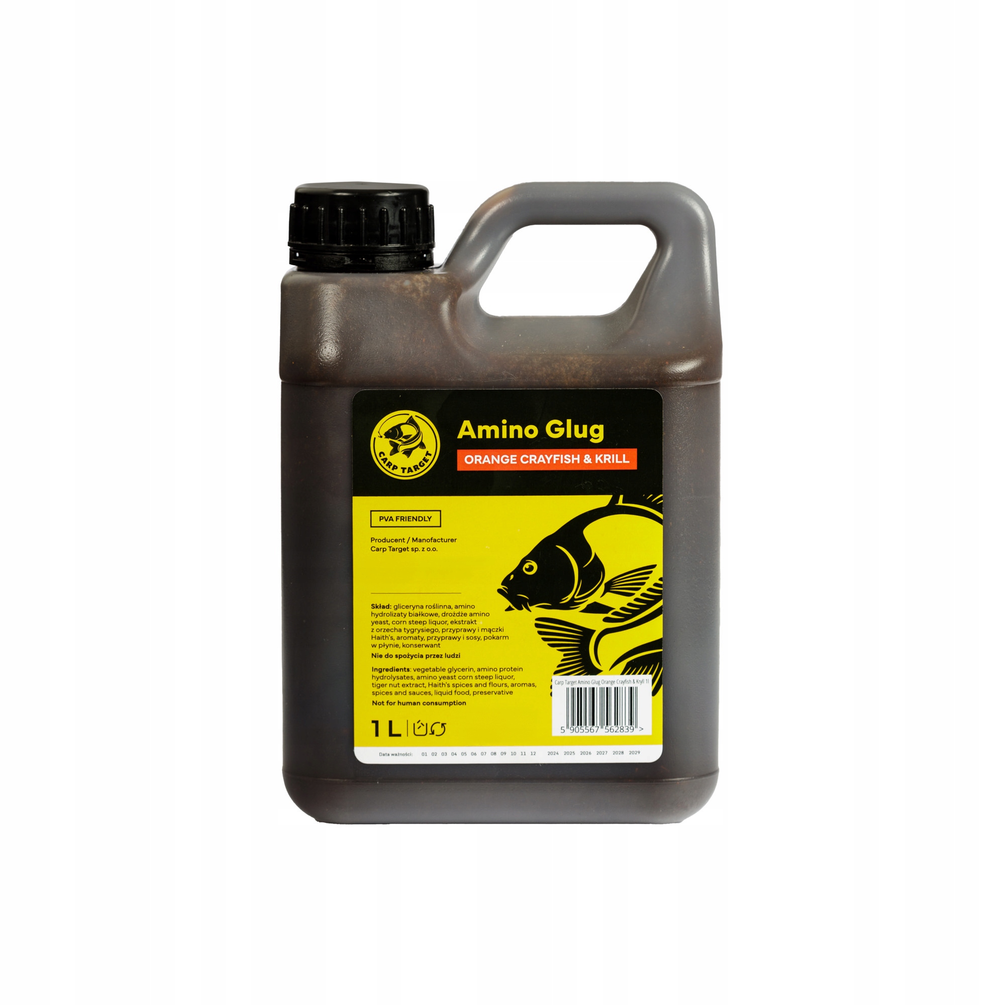 Booster Amino Glug Rak Kryl Gęsty Dip 1L Pva Friendly Carp Target