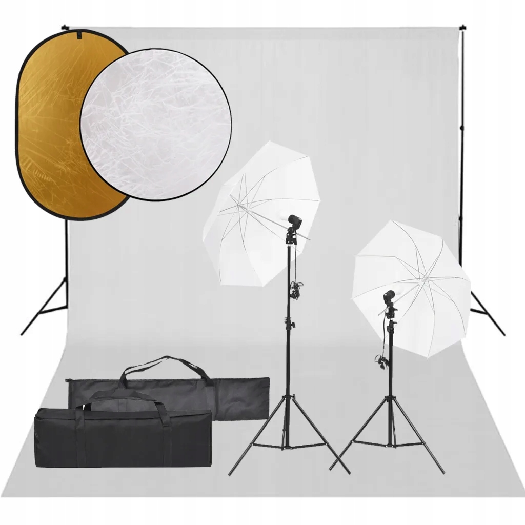 Zestaw Fotograficzny Studio 5500K 84cm Biały