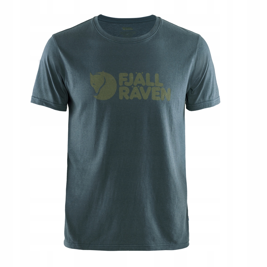 Męska koszulka Fjallraven Logo T-shirt navy XL
