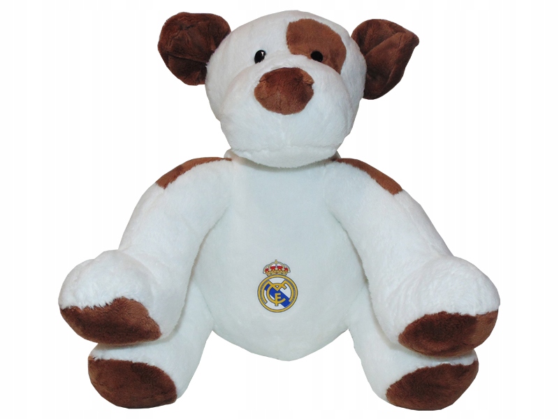 Real Madryt Duża Pluszowa Maskotka Klubowa Pies Piesek 35 CM