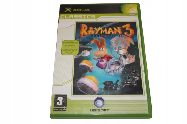 RAYMAN 3 HOODLUM HAVOC Xbox pudełkowa