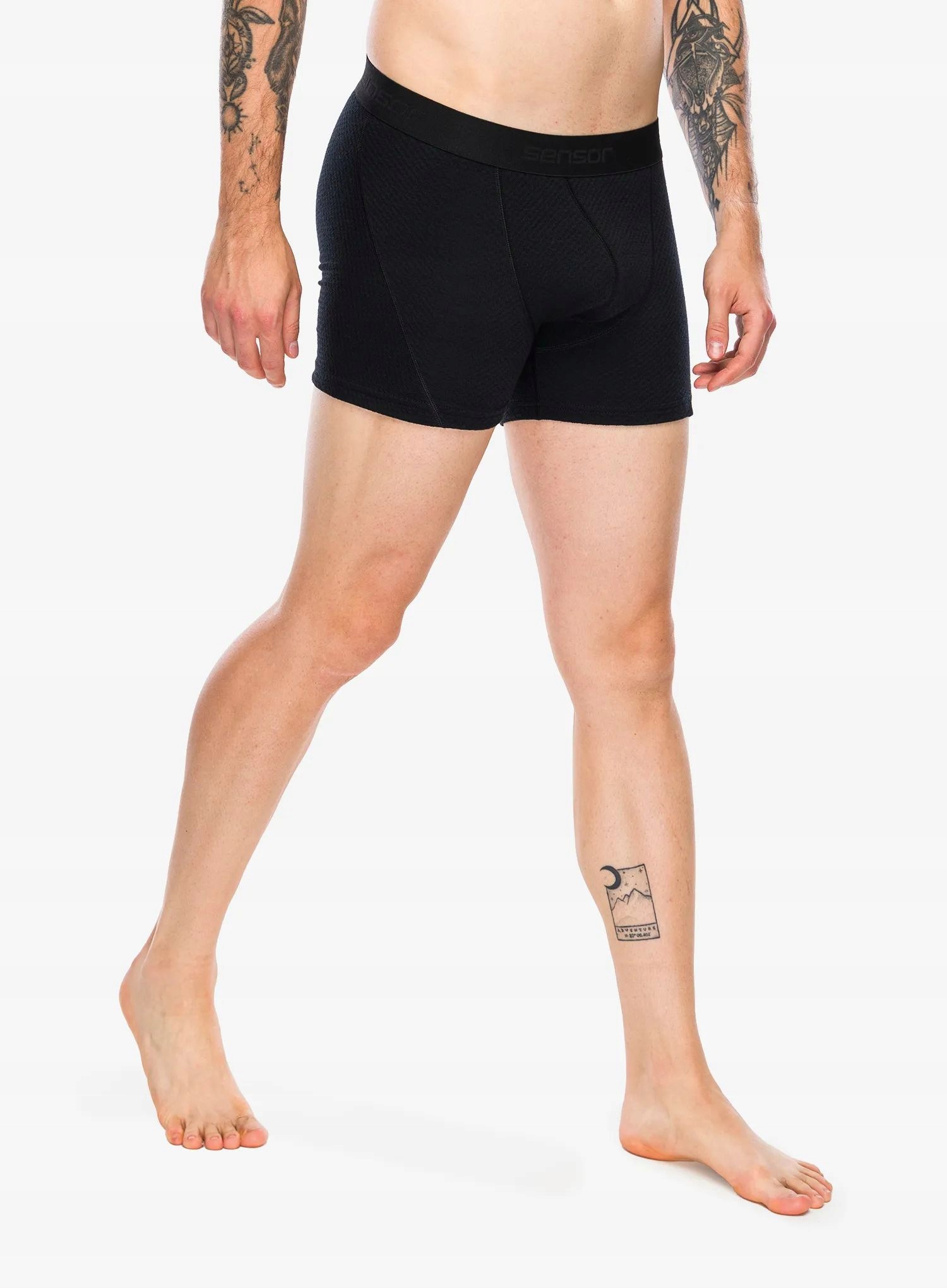 Termoaktivní boxerky Sensor Merino Df Boxers černá XXL