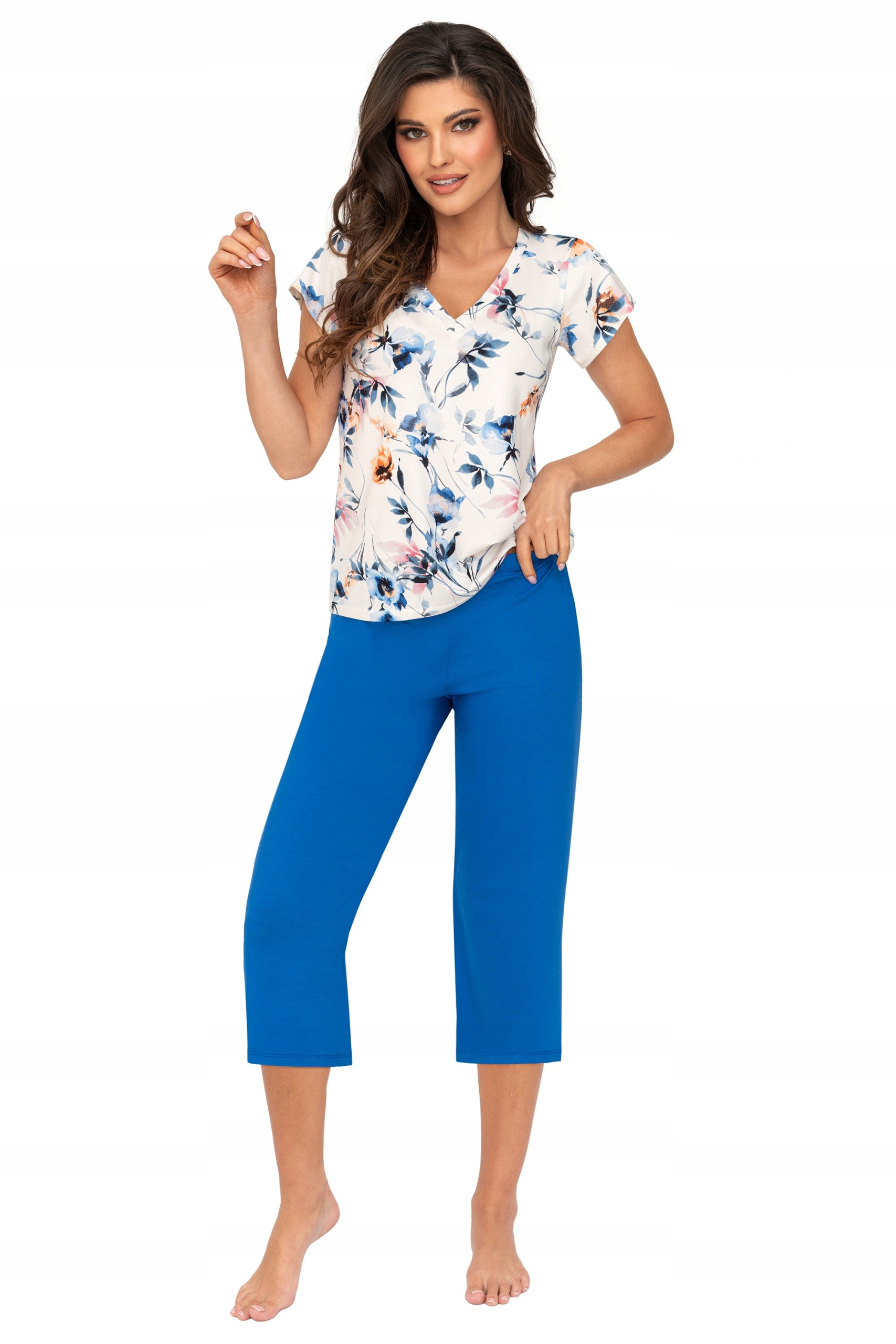 Dámské Pyžamo Astrid 3/4 S ecru