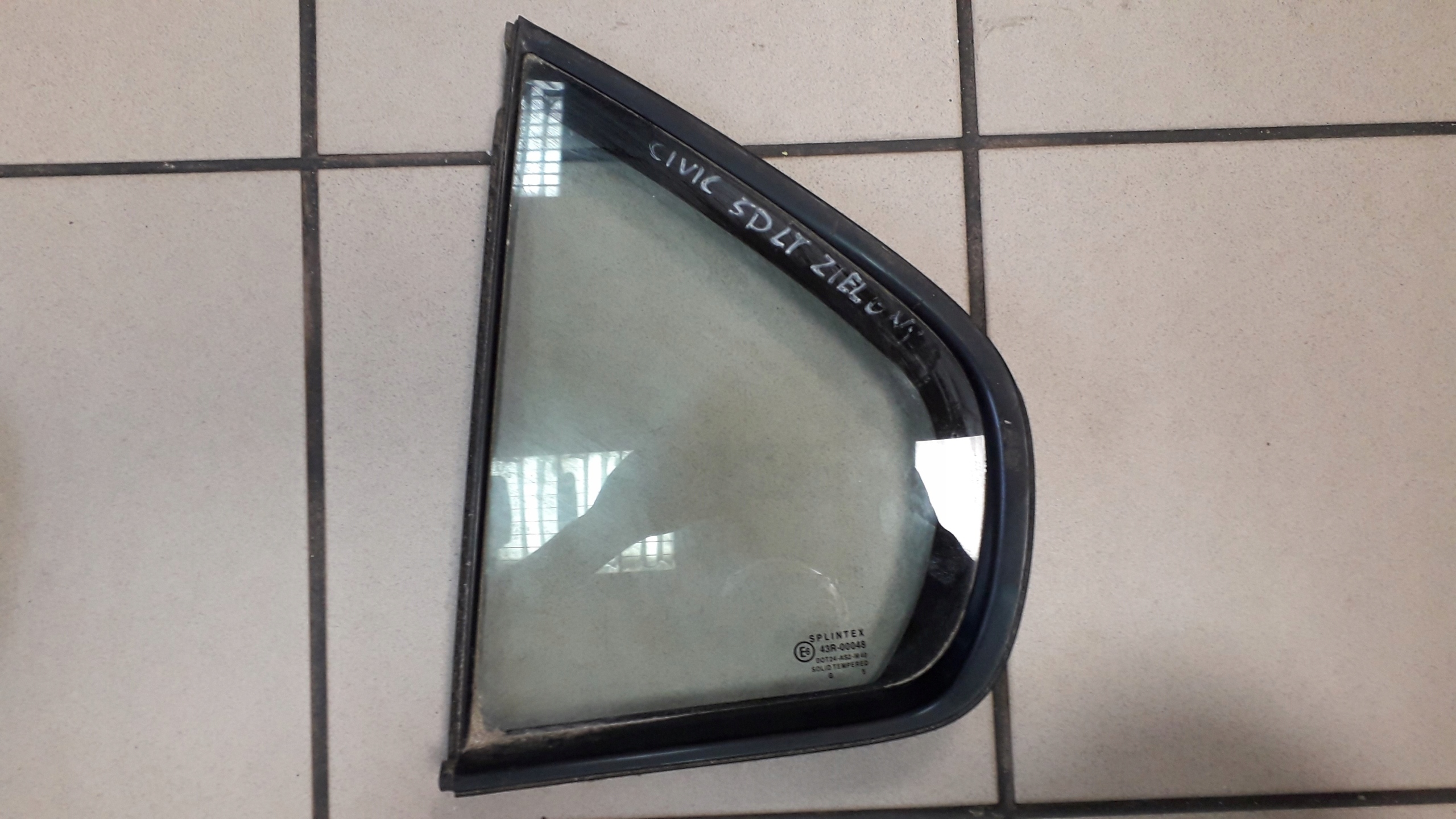 ROVER 400 45 MG ZS CIVIC 4/5 SZYBA LEWA TYLNA MAŁA