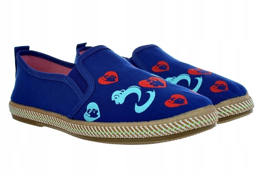 

Tenisówki Trampki Buty Sportowe Granat 5661 r. 33