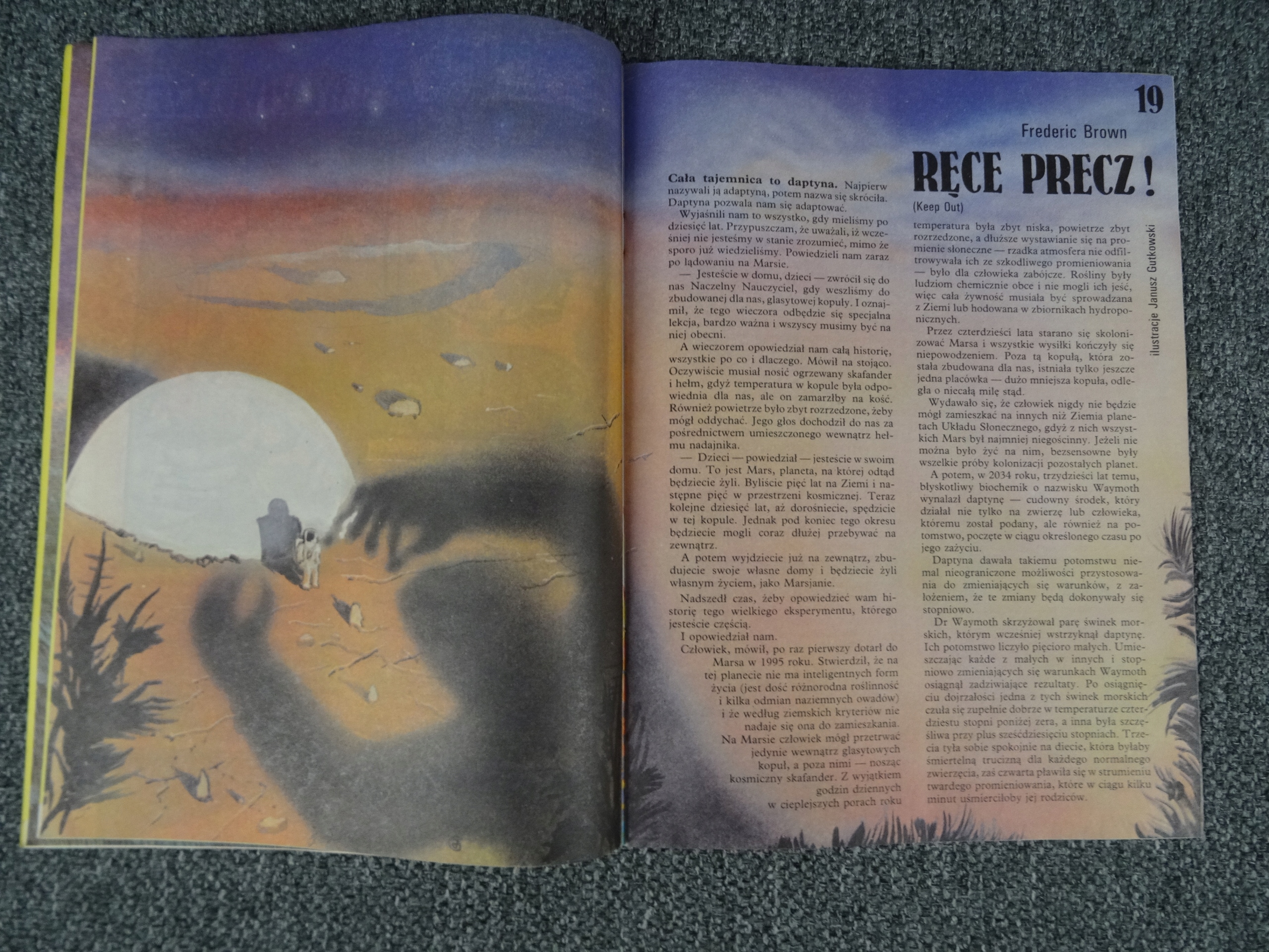 MAŁA FANTASTYKA 1988r numer 4 Częstotliwość kwartalnik