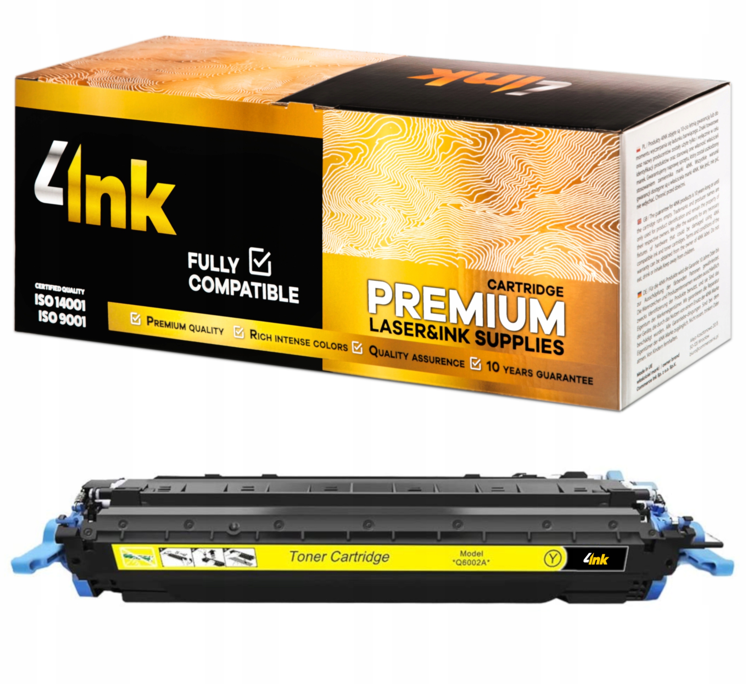 

Toner Do Hp Q6002A 1600 2600 2600N 2605DN 2605DTN