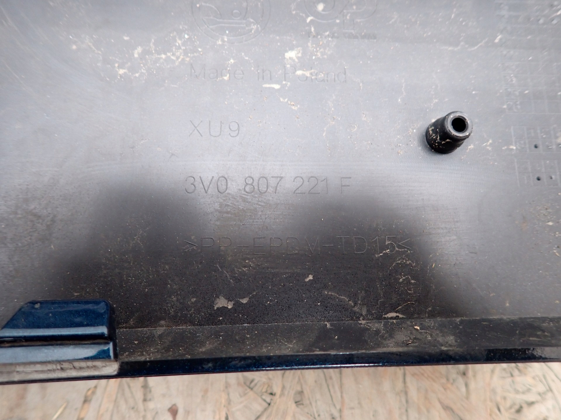 bumper front front SKODA SUPERB 3 III 3V LIFT 2019-2024R 3V0807221F