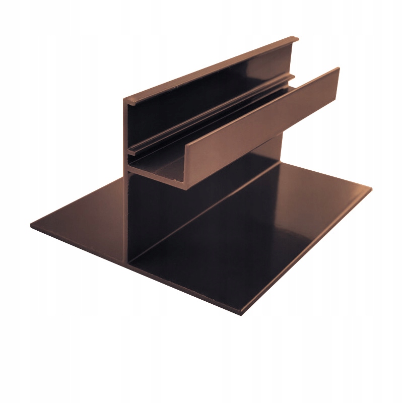 Horní Schodišťový Držák Swg Renoplast 200 CM Hnědý RAL8019