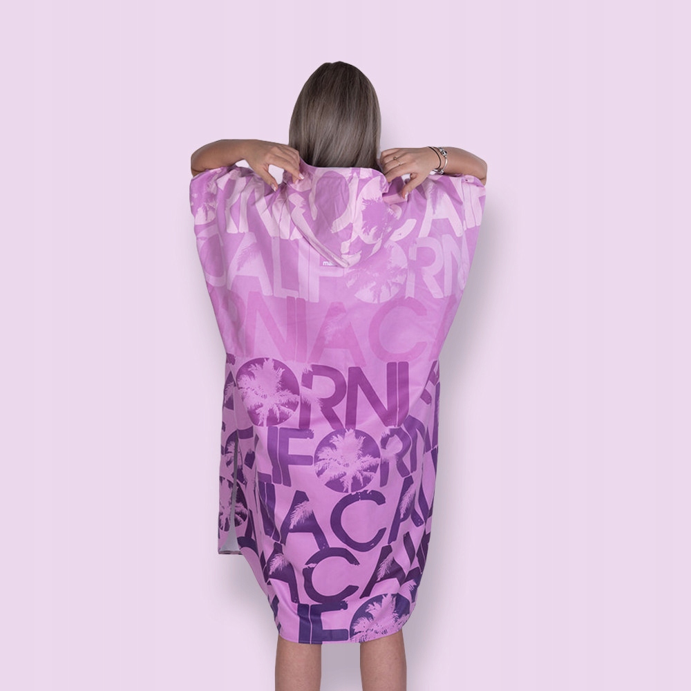 Szlafrok z kapturem szybkoschnący ręcznik na plażę Marka Malokee