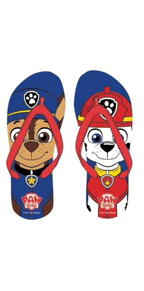 

Klapki Kapcie Psi Patrol na basen plażę Red 30/32