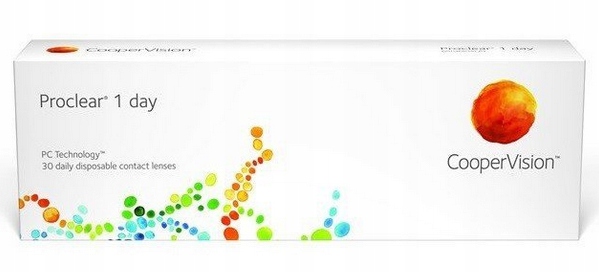 Soczewki jednodniowe Cooper Vision Proclear 30 szt.