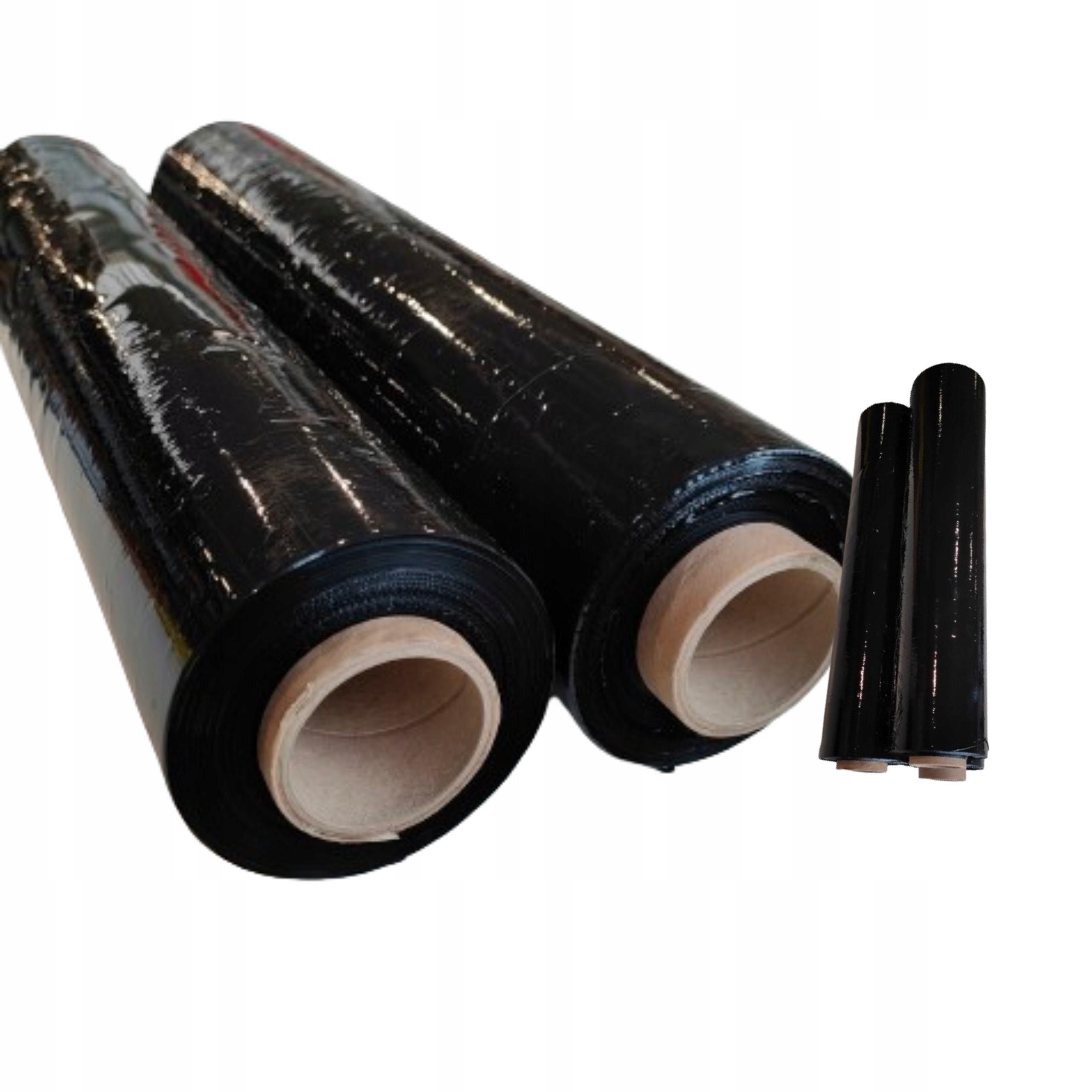 Folia do pakowania Stretch Czarny Strecz XXL 2x2,5 kg 5kg 23ym