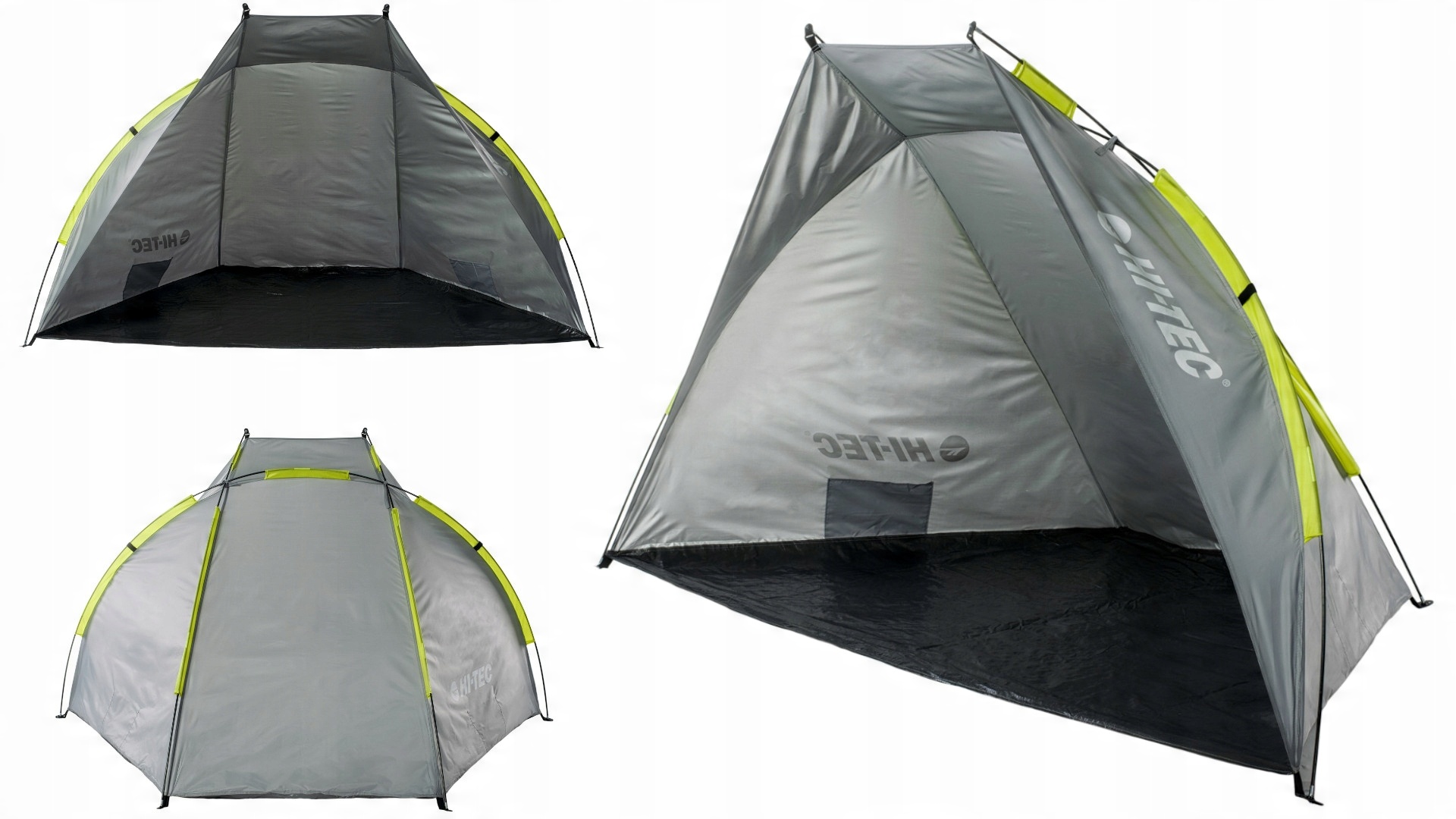 

Namiot plażowy Hi-tec szary bishelter 210x120x120