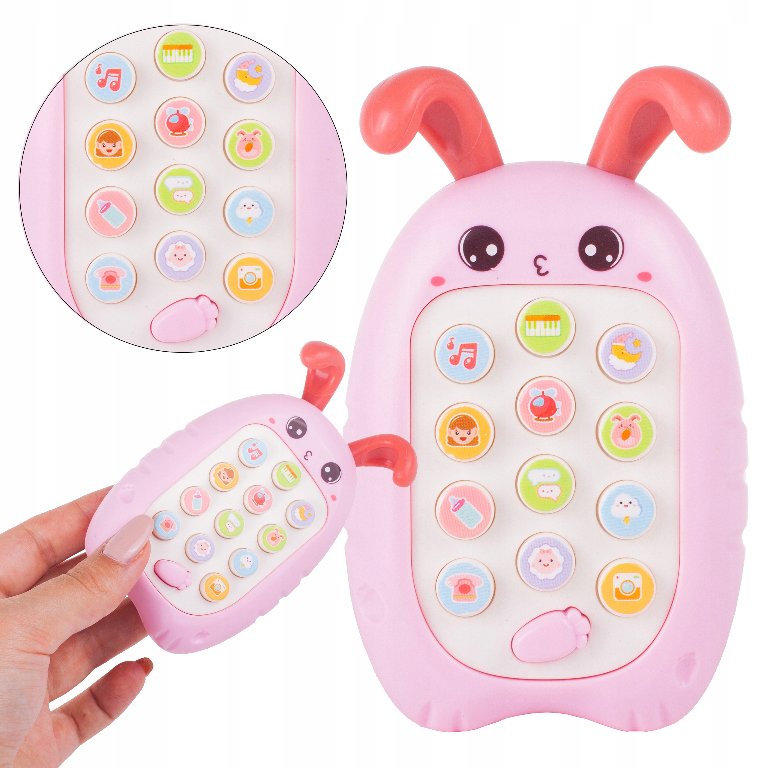 

Telefon Muzyczny Interaktywny Malucha Do Zabawy