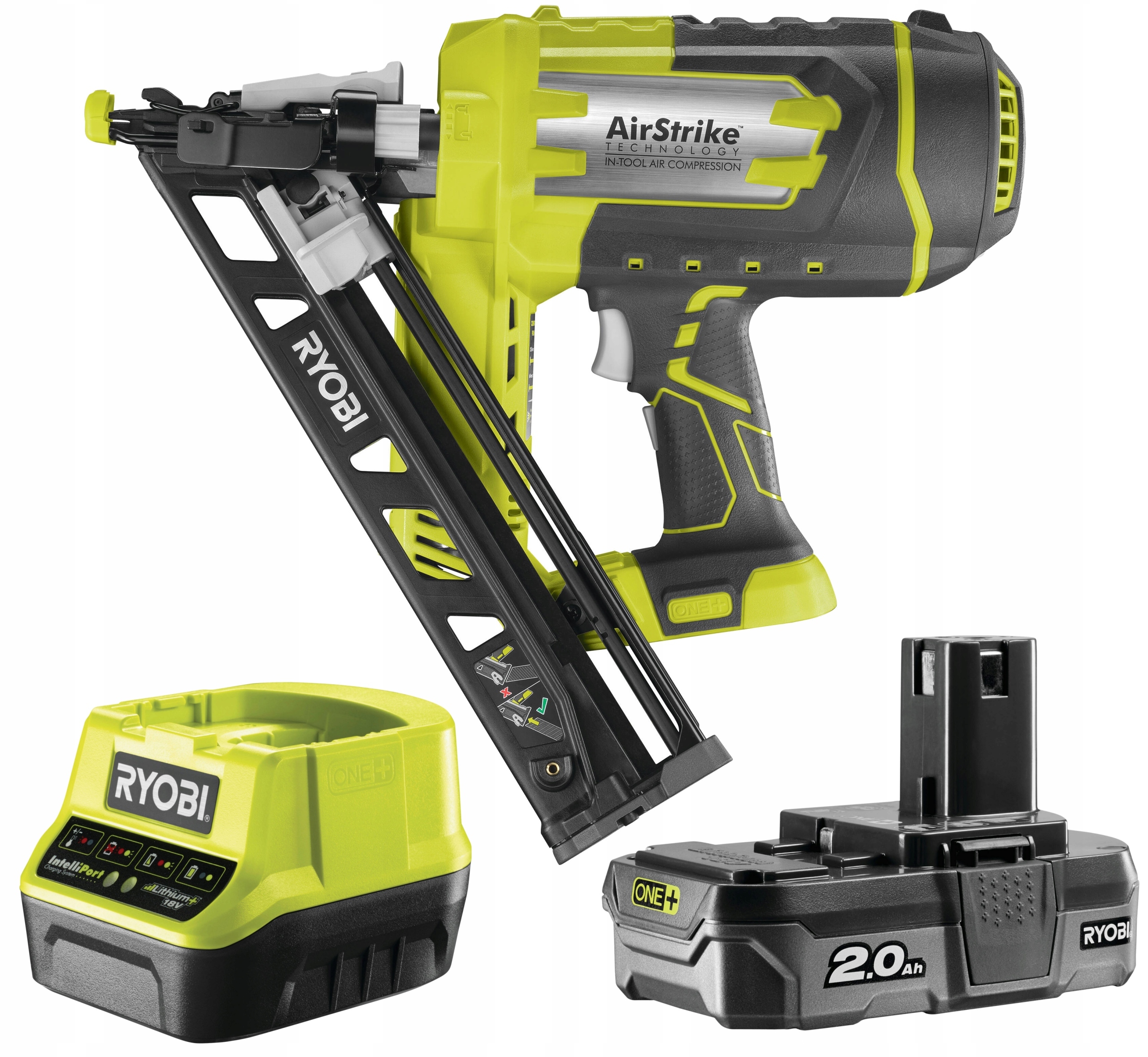 Ryobi Akumulátorová Hřebíkovačka R15GN18 1.8 mm +2 Ah