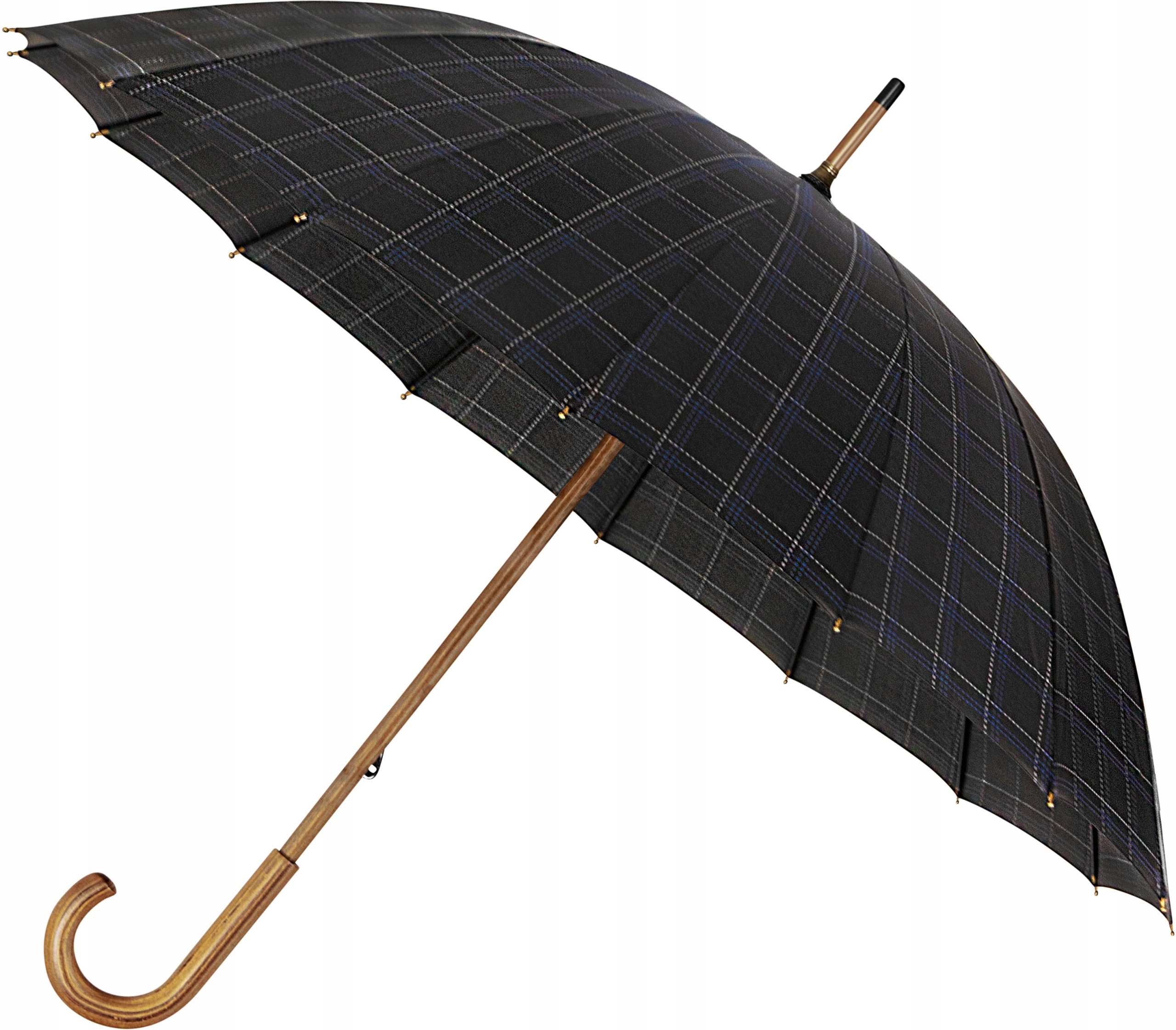 Wytrzymały parasol Falcone, 16 brytów, w kratę Kod producenta GR-441-D