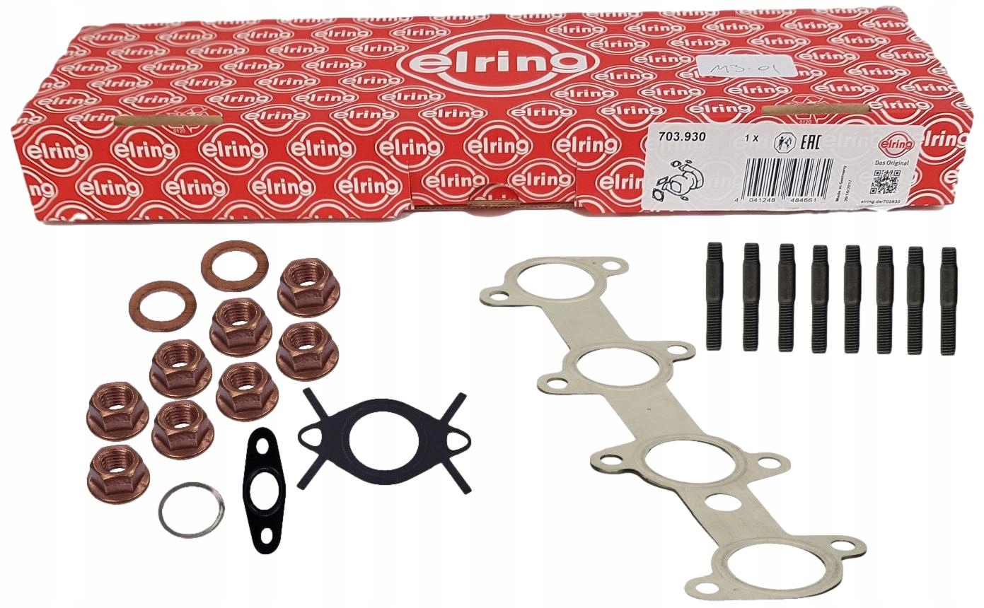 ELRING 703.930 КОМПЛЕКТ ДЛЯ УСТАНОВКИ ТУРБОКОМПРЕССОРА