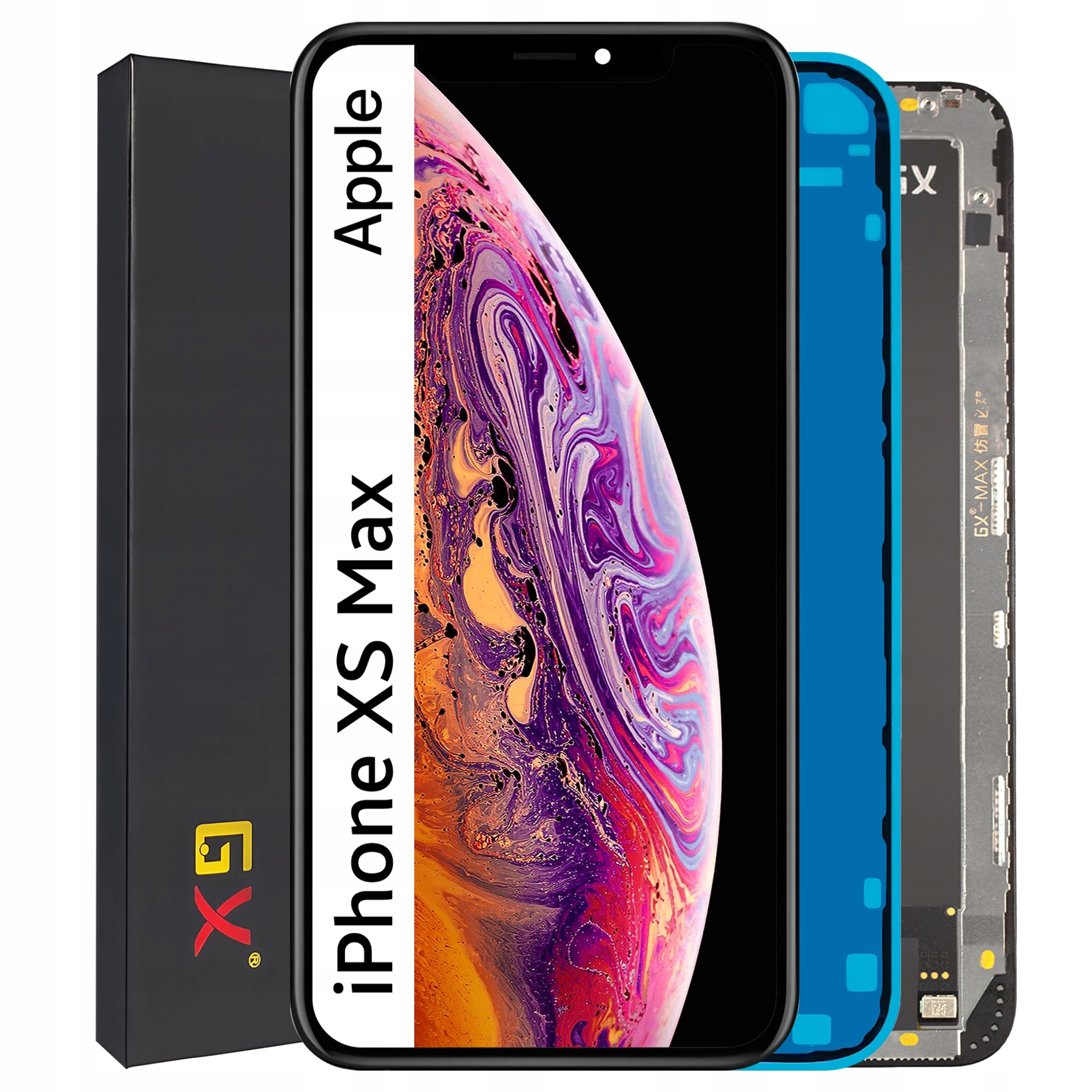 Displej pro iPhone Xs Max LCD Oled displej Gx A2104 A1921 těsnění
