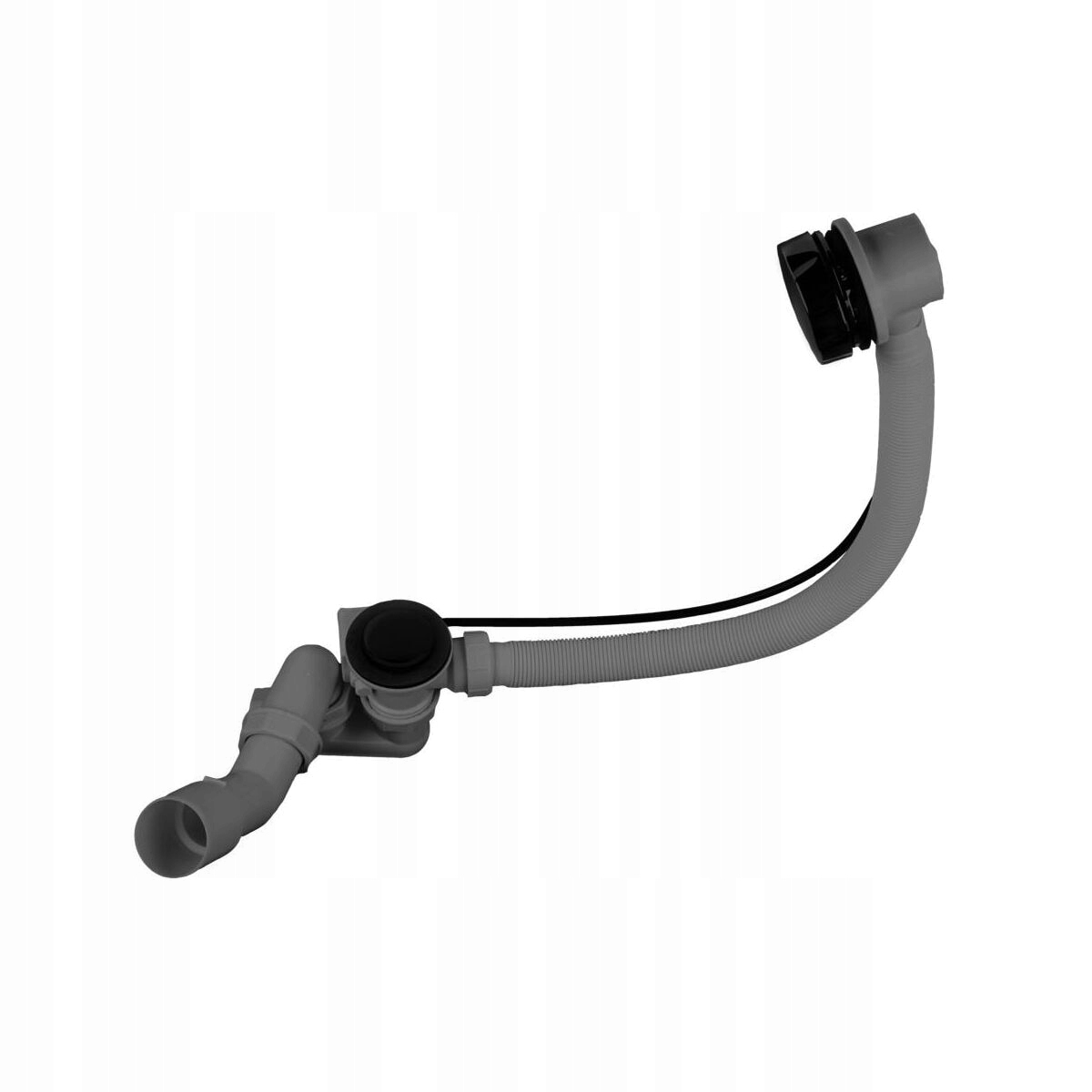 Syfon wanny automat GL7001B czarny GERMANLINE