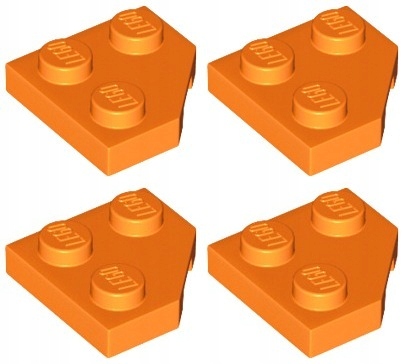 

Lego 26601 Płytka 2x2 pomarańcz Nowa (2g) 4 szt.