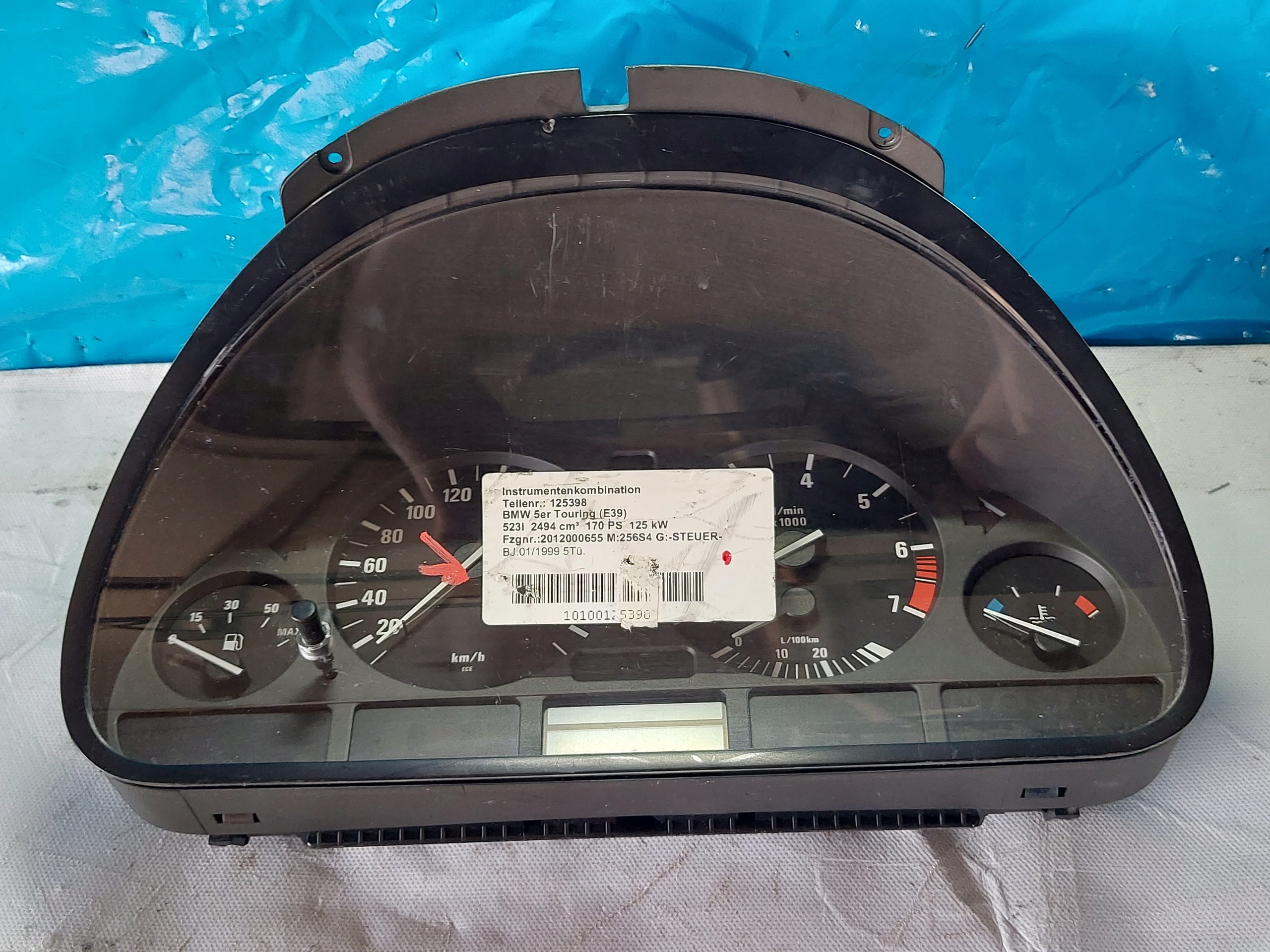 dials clock BMW E39 523i 62118381195
