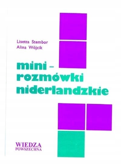 MINI-ROZMÓWKI NIDERLANDZKIE LISETTA STEMBOR, ALINA WÓJCIK