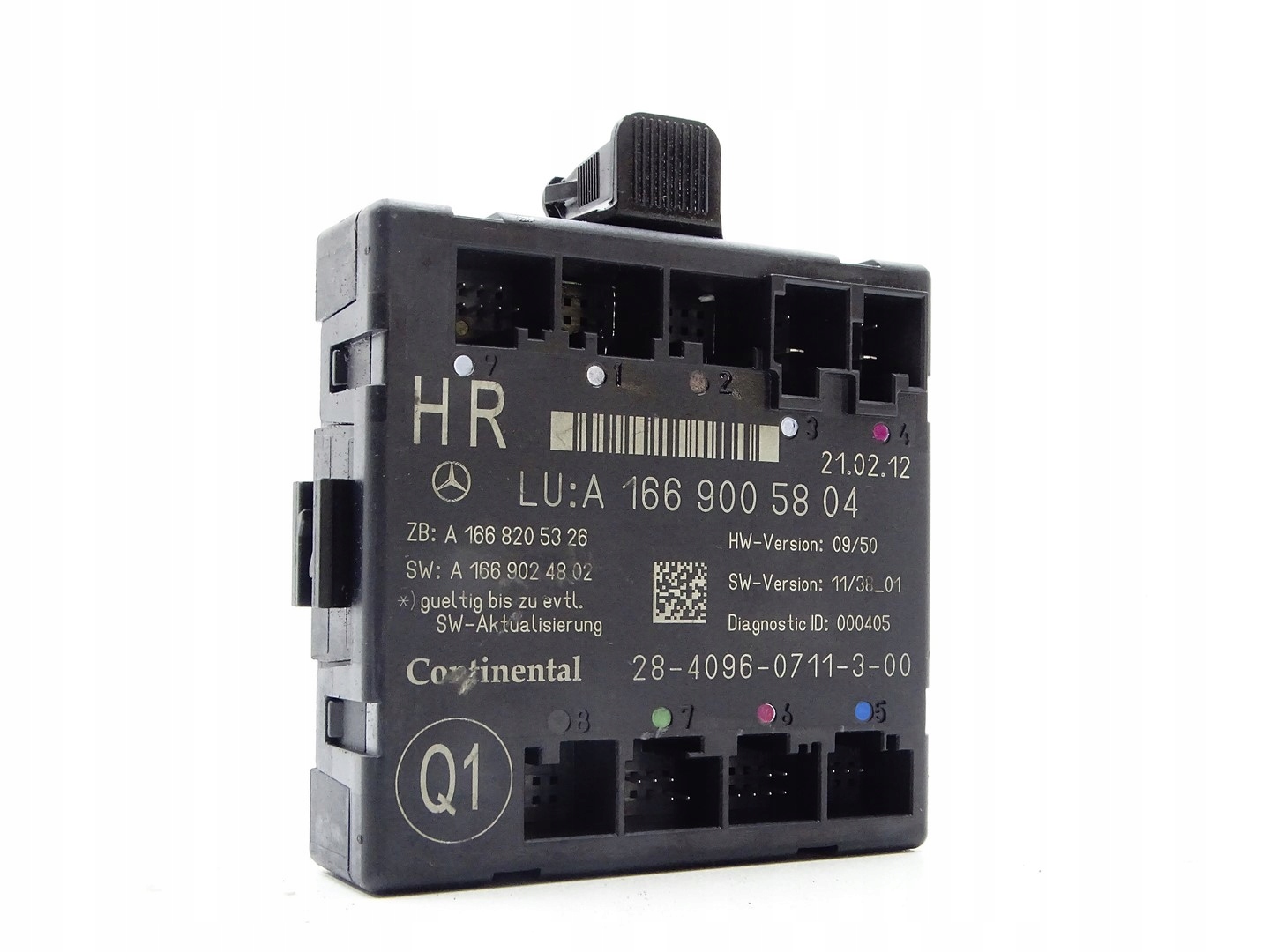 module control unit door right MERCEDES ML W166 A1669005804