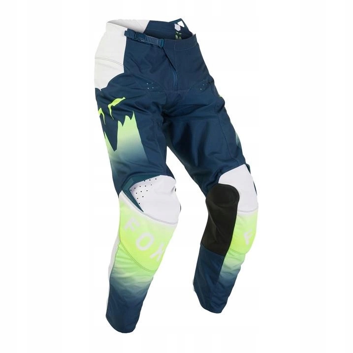 Enduro nohavice Fox 180 Flora Dark Indigo tmavomodré žlté fluo Darčeky