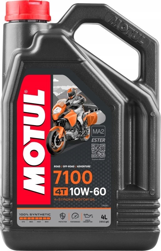 Olej Motul 10W60 4L 7100 4T Motocykle 10W60 7100 4T 4L
