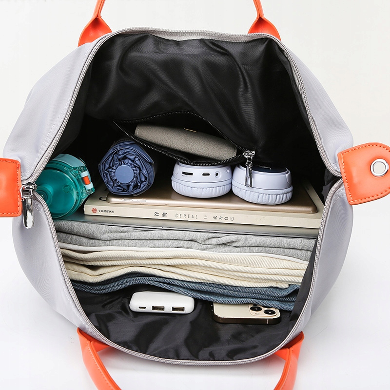 TOREBKA DAMSKA SHOPPER POJEMNA TORBA KOLORY ELEGANCKA TURYSTYCZNA BAGAŻ Szerokość (dłuższy bok) 41 cm