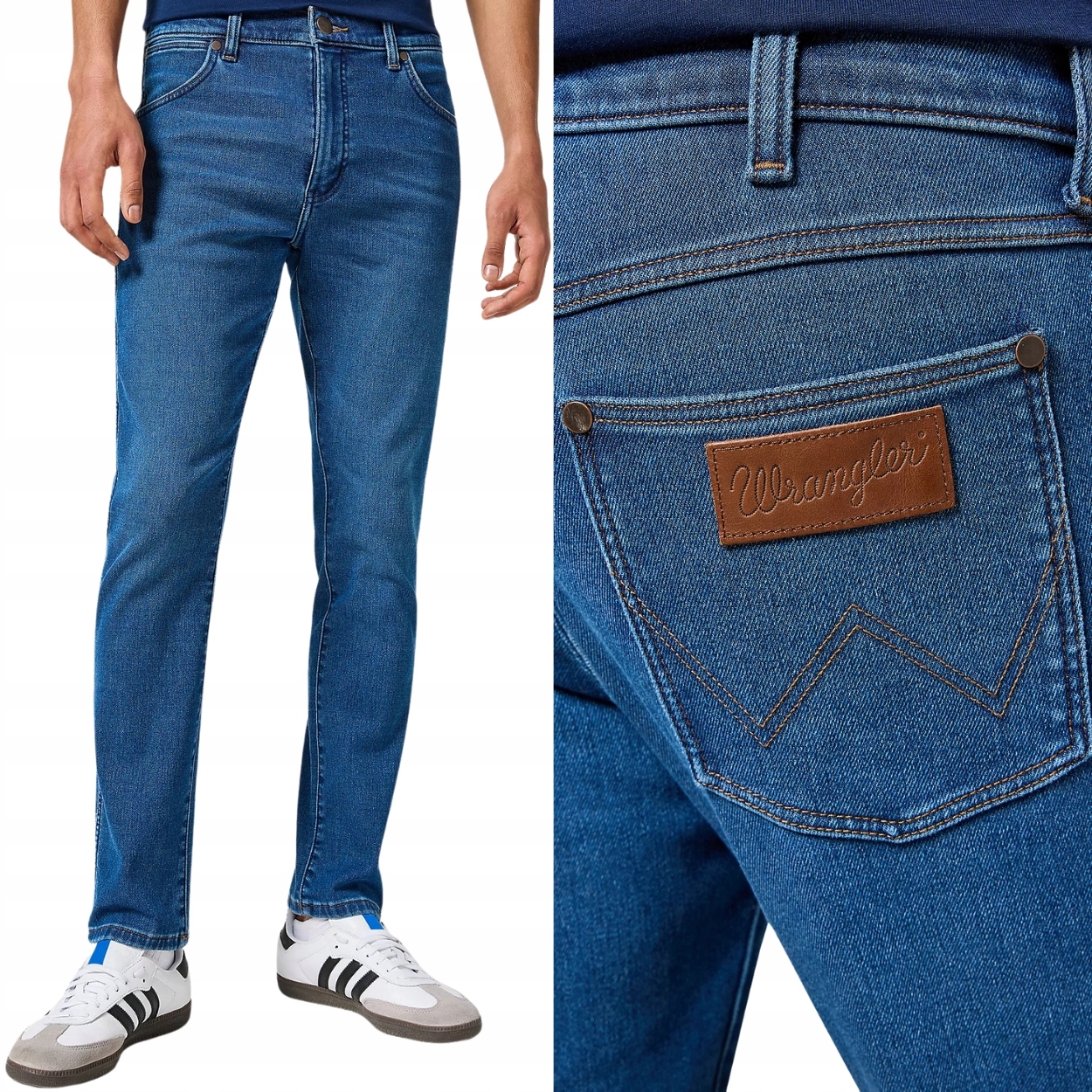 Wrangler Larston slim Gavin zateplené džíny střihu slim fit W27 L32