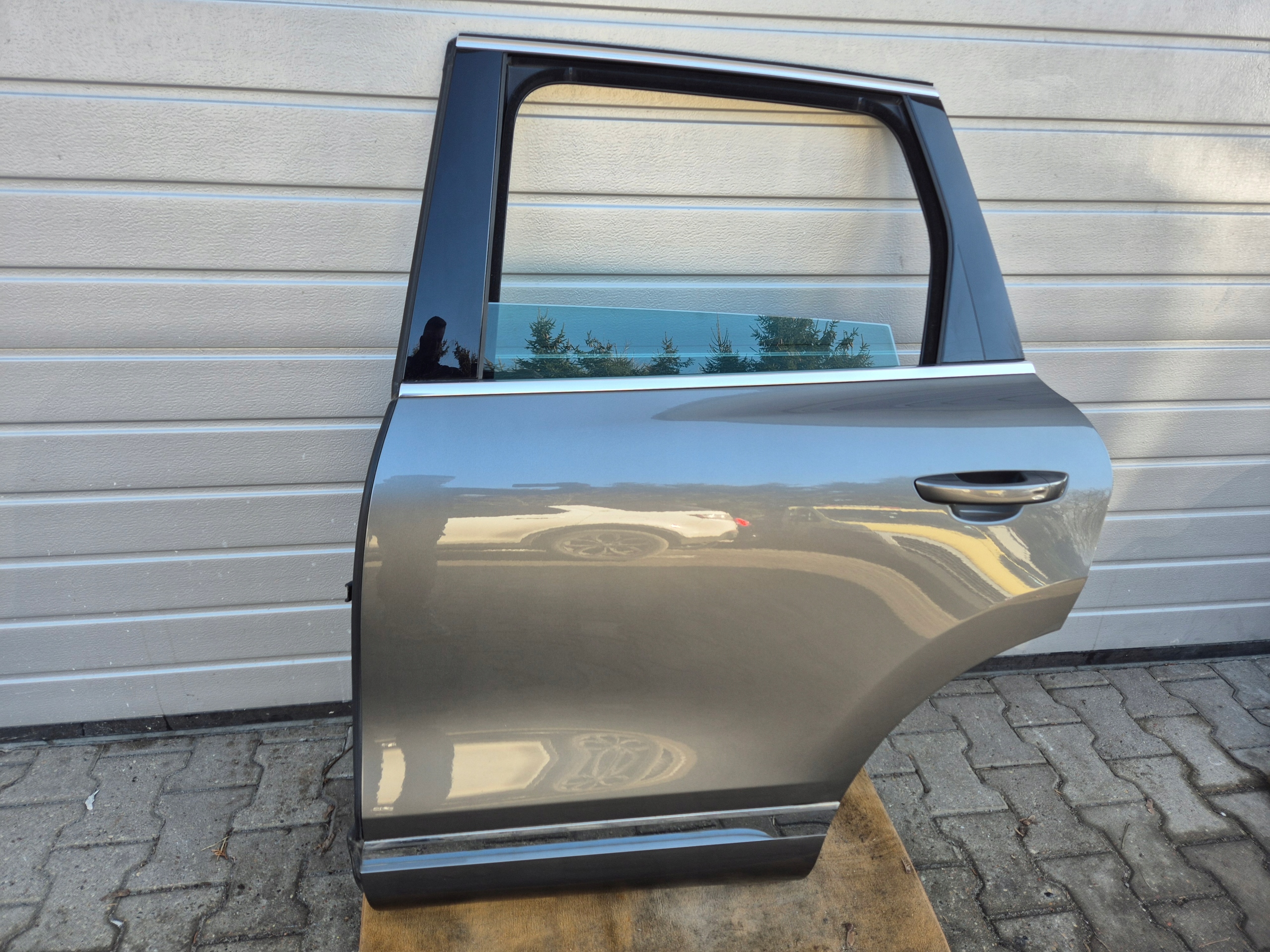 VW Touareg I Tür Hinten Links SUV Door Porta Porte - Thumbnail 1