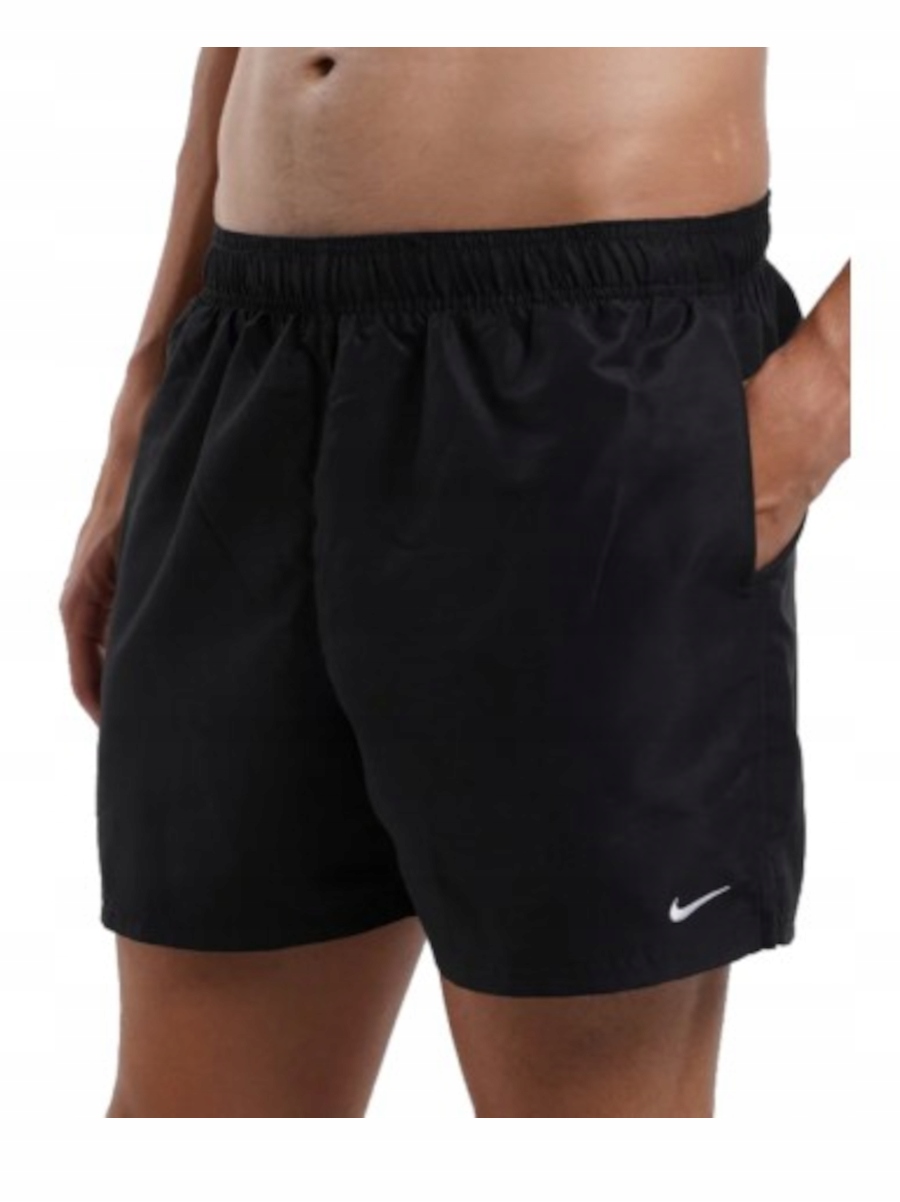 Kraťasy Nike NESSA560-001 koupací černé bazénové šortky L