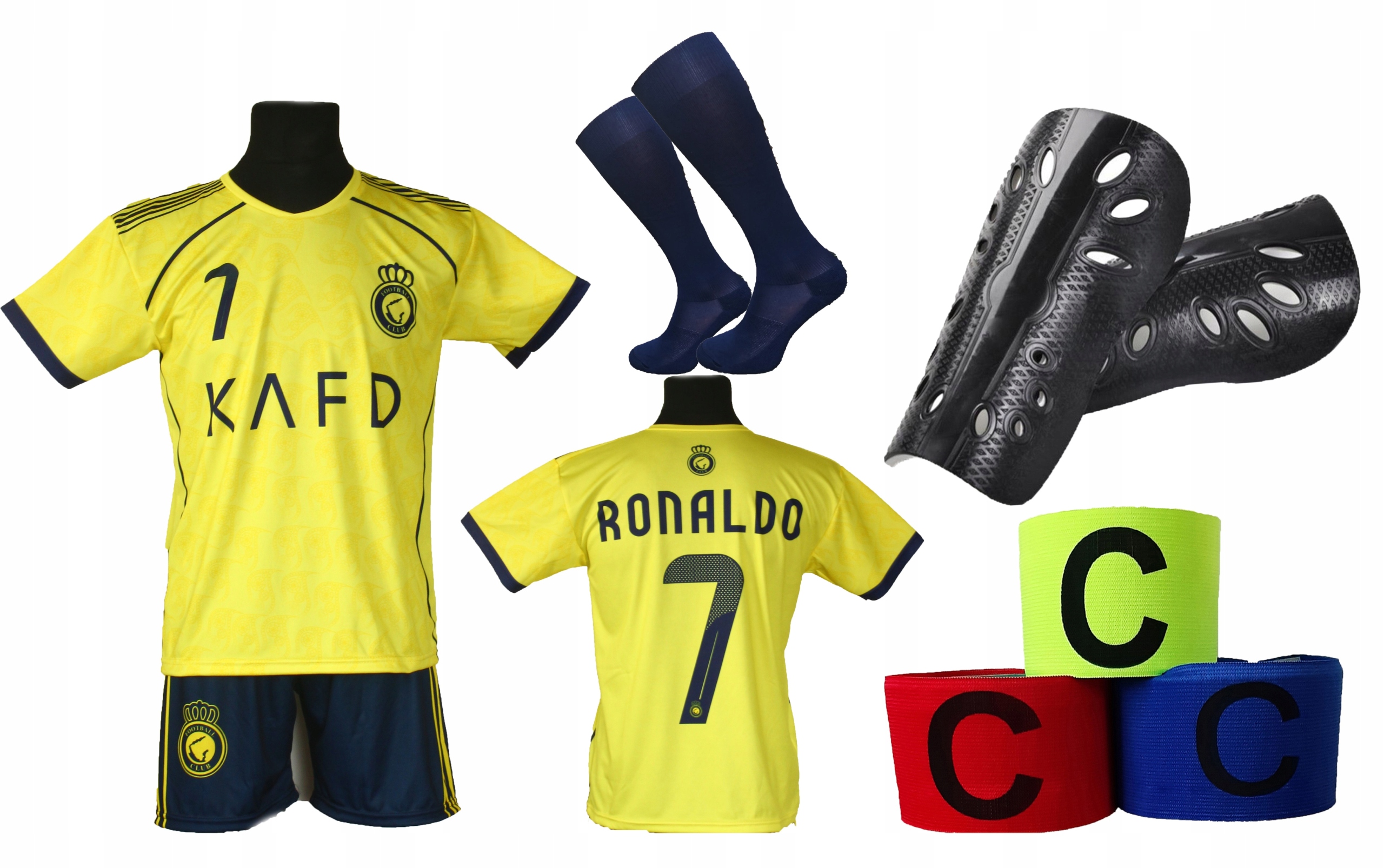 Ronaldo sportovní set fotbalového oblečení Al Nassr Oo 164