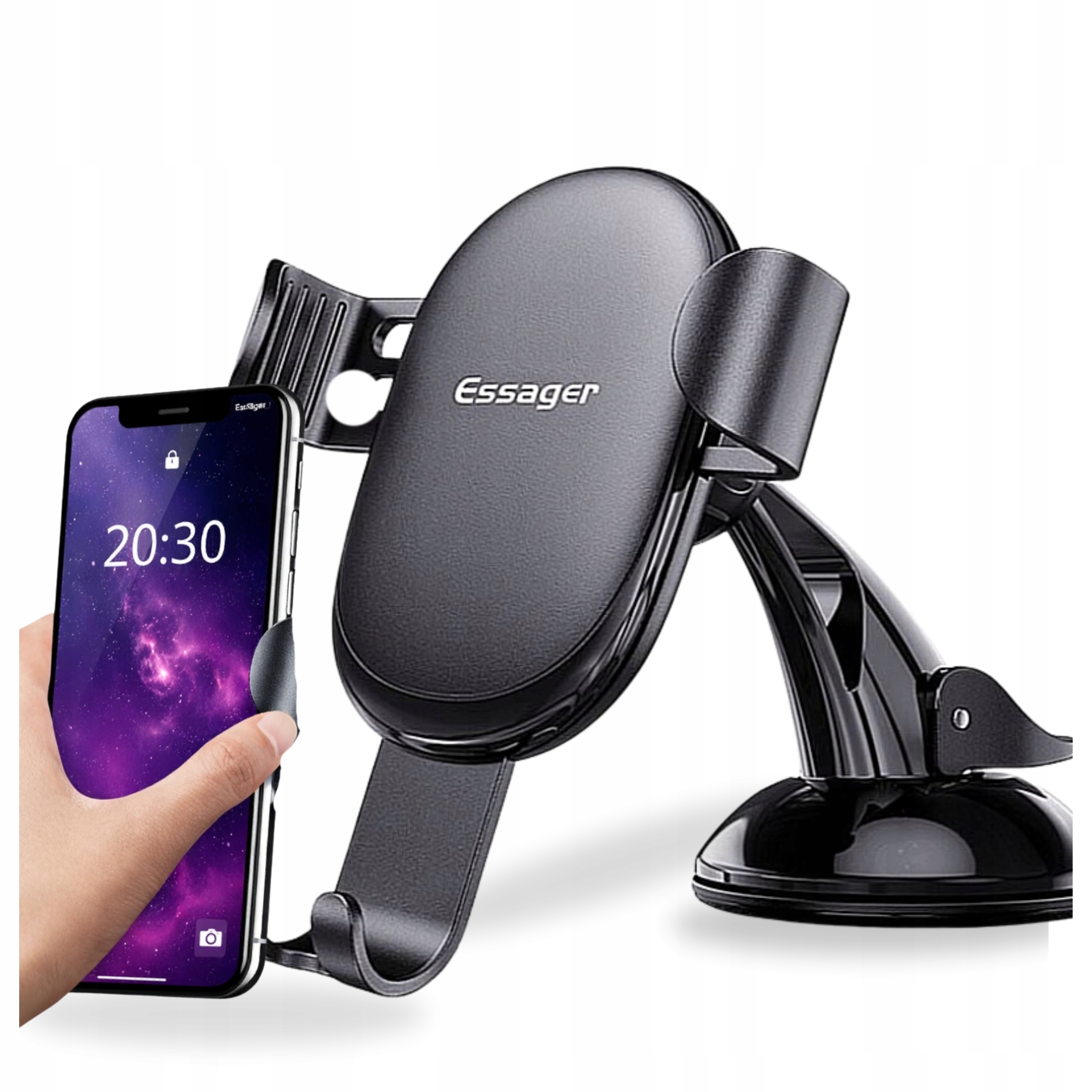 Uchwyt Samochodowy Na Telefon Grawitacyjny Do Auta Deski 360 Essager Kokpit