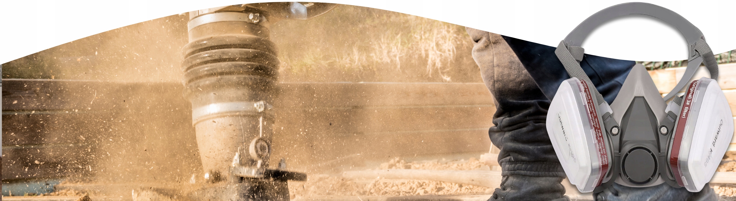 MASKA LAKIERNICZA PÓŁMASKA OCHRONNA PRZECIWPYŁOWA ZESTAW FILTRY WKŁADY Materiał tworzywo sztuczne