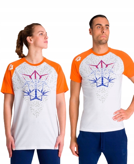 

Arena koszulka wygodna t-shirt Bawełna stylowa r S