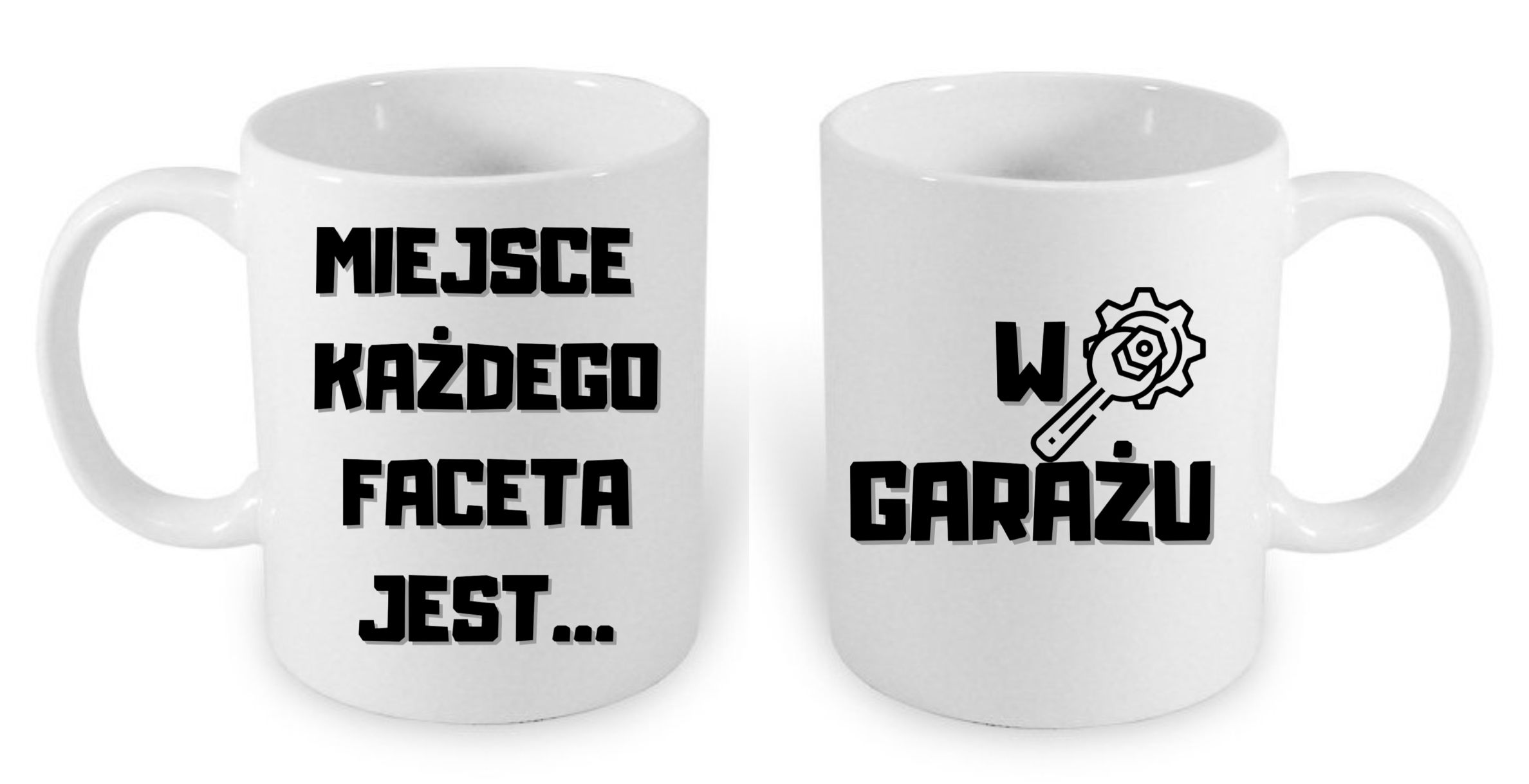 

Kubek faceta, miejsce w garażu Garaż